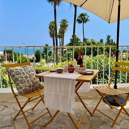 Lägenhet Sea-vue 2 Bedroom In Golfe-juan Close To